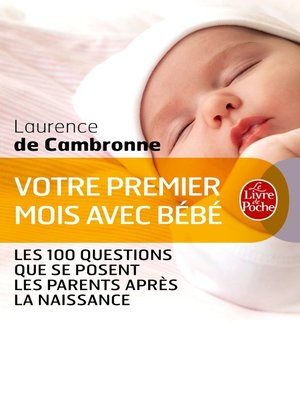 cover image of Votre premier mois avec bébé (nouvelle édition)